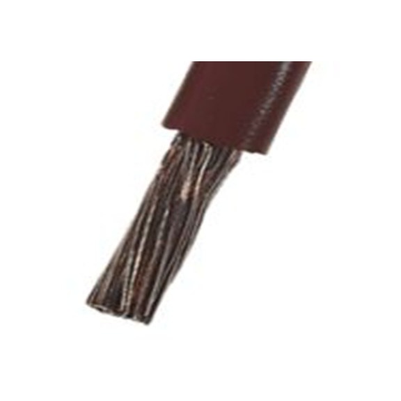 RS PRO,811-1489,棕色 满足三项国际标准 满足三项国际标准 架空电缆, 6 mm², 100 m长 78/0.295 mm, 10 AWG 聚氯乙烯, 1 kV, H07V2-K系列