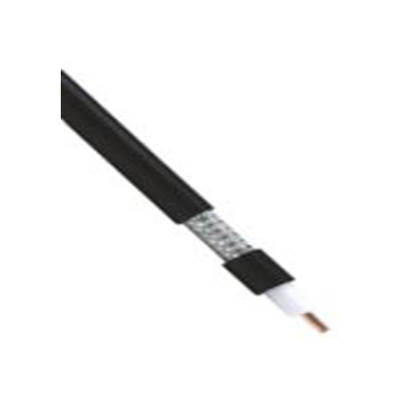 RS PRO,813-3423,RS PRO RGW787同轴电缆, 100m长, 50 Ω, 10.16mm外径, 黑色