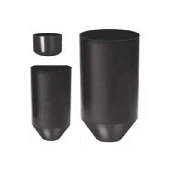 RS PRO,136-142,RS PRO 否 聚烯烃 热缩套管, 黑色, Φ53 mm, 160mm长, 24.2 mm收缩径, Type KTK系列