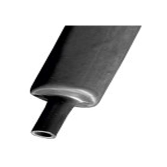 RS PRO,137-409,RS PRO 阻燃 聚烯烃 热缩管, 黑色, Φ35 mm, 100cm长, 3:1收缩比, 12 mm收缩径