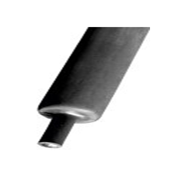 RS PRO,137-423,RS PRO 否 聚烯烃 热缩管, 黑色, Φ63 mm, 100cm长, 19 mm收缩径, WRJPC系列