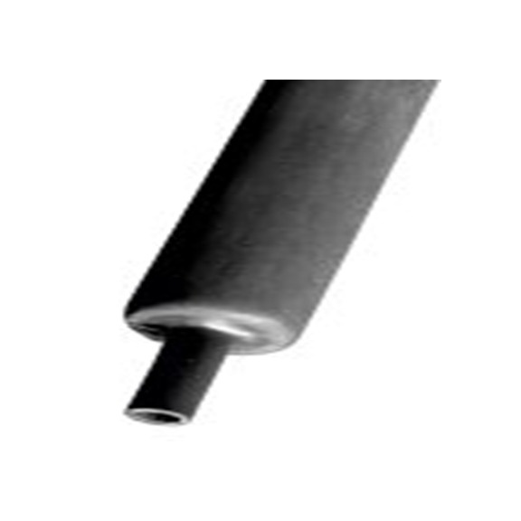 RS PRO,137-457,RS PRO 否 聚烯烃 热缩管, 黑色, Φ35 mm, 100cm长, 3:1收缩比, 12 mm收缩径