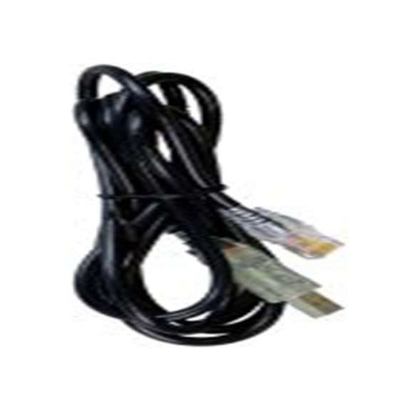 RS PRO,206-050,1.8 m 以太网电缆, 黑色, RJ45, USB A系列