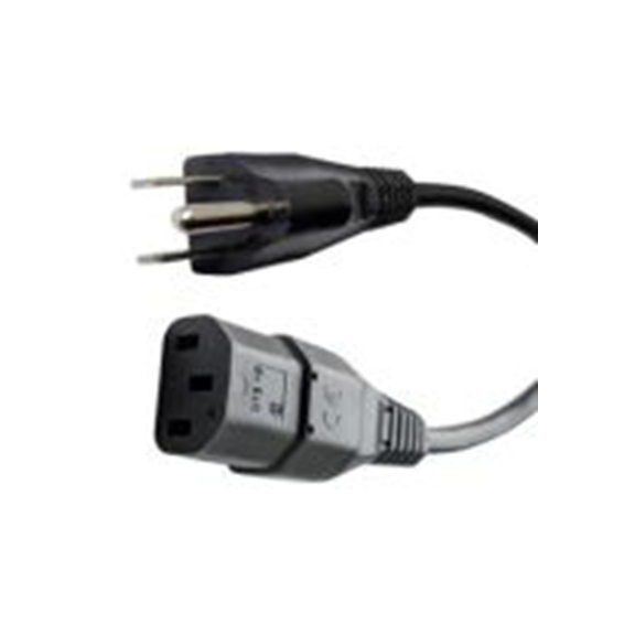 RS PRO,558-948,1 m 电源电缆, 125V, IEC C13, 直向转nema 5 - 15P 聚氯乙烯, 黑色, 符合CE, UL/CSA标准