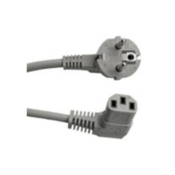 RS PRO,558-958,5 m 电源电缆, 25V, IEC C13, 直角转CEE 7 聚氯乙烯, 灰色, 符合K, LCIE, EN60320/C13, <HAR>, N, IMQ, EU 