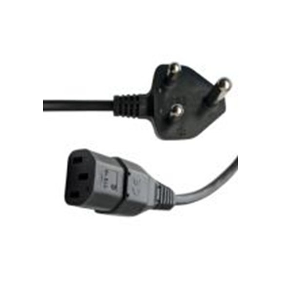 RS PRO,558-959,1.9 m 电源电缆, 25V, IEC C13, 直向转直 聚氯乙烯, 黑色, 符合CE, 2002/96/EC (WEEE), Council 76/769/EEC,