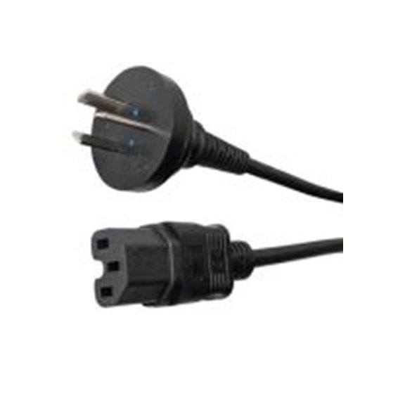 RS PRO,558-967,2.5 m 电源电缆, 25V, IEC C15, 直向转直 橡胶, 黑色, 符合UKCA, CCC, EN /IEC 60320 /C15, ENEC, IEC 608