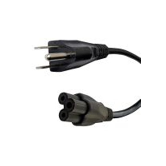 RS PRO,558-968,2 m 电源电缆, 125V, IEC C5, 直向转直 聚氯乙烯, 黑色, 符合JET Cable, EU 2012/19/EU (WEEE), JIS C 8303,