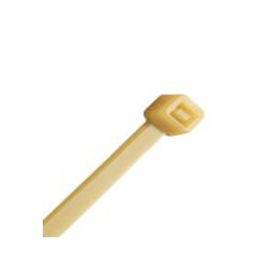 RS PRO,656-014,尼龙 电缆扎带, 不易松脱, 自熄灭, 天然色, 385 mm长x4.8 mm宽, 222N拉伸强度, Extra High Temperature系列