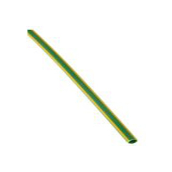 RS PRO,671-562,RS PRO 否 聚烯烃 标准热缩管, 黄色, 绿色, Φ3.2 mm, 1m长, 2:1收缩比, 1.6 mm收缩径