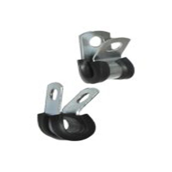 RS PRO,172-0841,橡胶, 钢, 黑色, 最大捆束6.35 mm, 螺钉固定