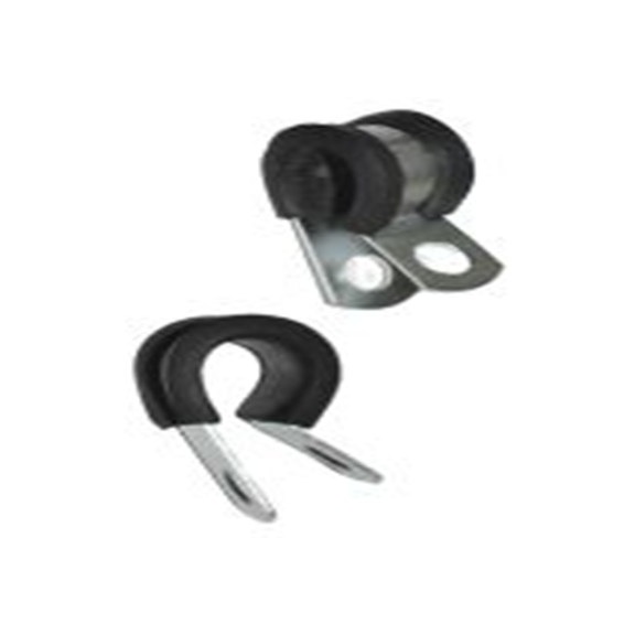 RS PRO,172-0843,橡胶, 钢, 黑色, 最大捆束9.53 mm, 螺钉固定