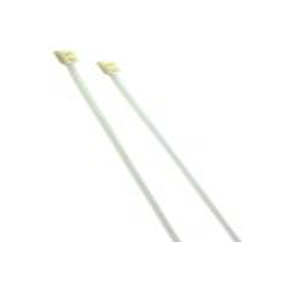 RS PRO,178-9490,尼龙 66 电缆扎带, 电缆扎带, 阻燃, 天然色, 300 mm长x4.8 mm宽, 222N拉伸强度