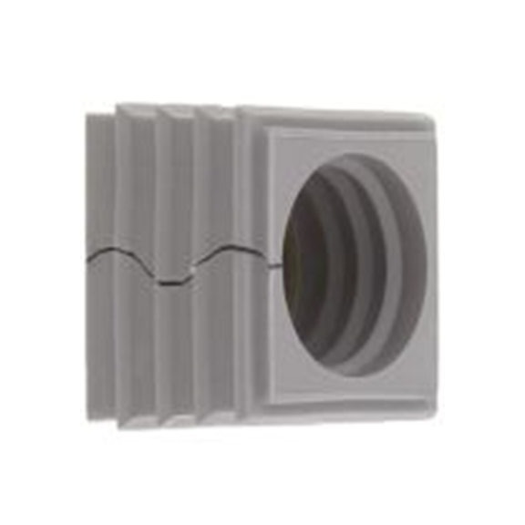 RS PRO,185-6081,10 电缆固定头套件, Black RAL 9005系列