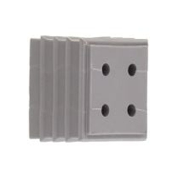 RS PRO,185-6085,10 电缆固定头套件, Black RAL 9005系列