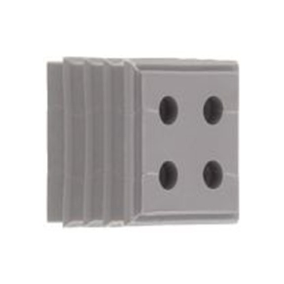 RS PRO,185-6086,10 电缆固定头套件, Black RAL 9005系列