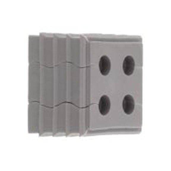 RS PRO,185-6087,10 电缆固定头套件, Black RAL 9005系列