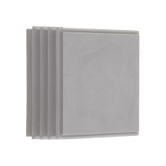 RS PRO,185-6089,10 电缆固定头套件, Black RAL 9005系列