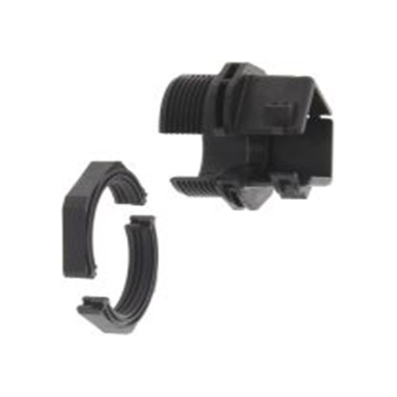 RS PRO,185-6103,10 电缆固定头套件, Black RAL 9005系列