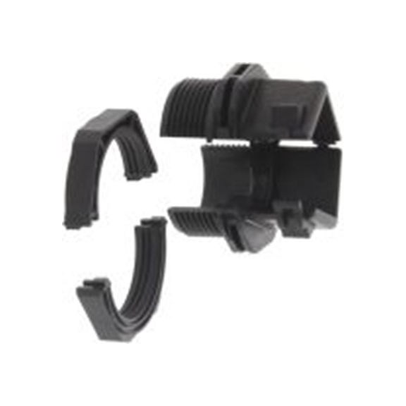 RS PRO,185-6104,10 电缆固定头套件, Black RAL 9005系列
