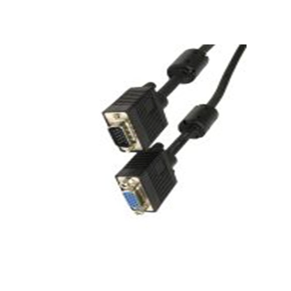 RS PRO,186-3021,RS PRO VGA线, 公 VGA转母插 VGA, 30 m长, 黑色, 200 V dc额定电压, 符合EN标准, CDEX系列