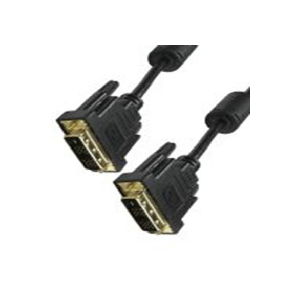RS PRO,186-3027,RS PRO DVI线, 10 m长, DVI-D单链路 公转DVI-D 公, 黑色 聚氯乙烯