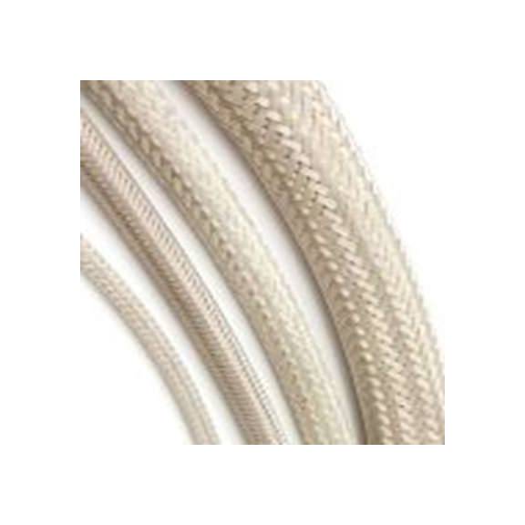 RS PRO,186-4536,可扩展 镀镍铜 银色 电缆套管, 50m长 编织层 38 mm