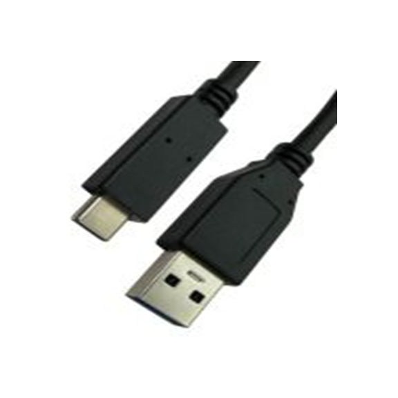 RS PRO,192-4726,RS PRO , USB C 型 公转USB A 型 公, 500 mm长, USB 3.1, 黑色