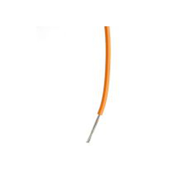 RS PRO,196-4259,橙色 单芯 设备电线 架空电缆, 0.5 mm², 100 m长 16/0.2 mm, 20 AWG 聚氯乙烯, 1000 V ac, 最高85 °C