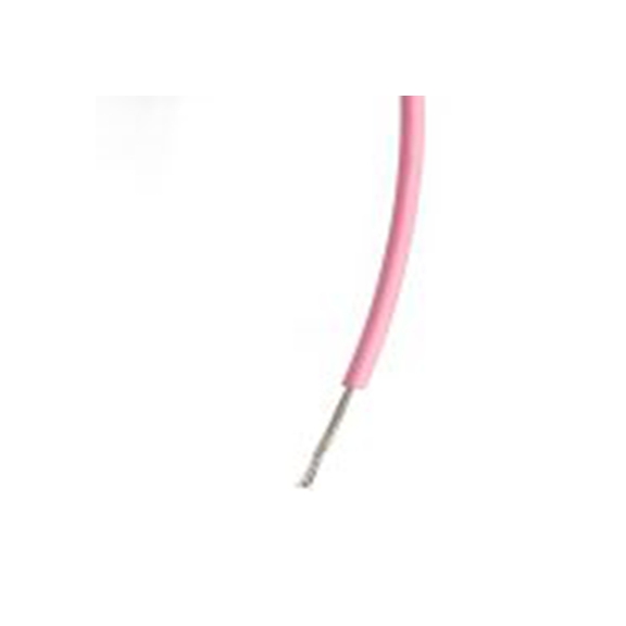 RS PRO,196-4260,粉红色 单芯 2型 架空电缆, 0.5 mm², 100 m长 16/0.2 mm, 20 AWG 聚氯乙烯, 1000 V ac, 最高85 °C