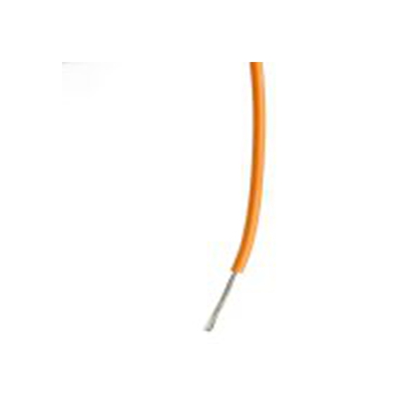 RS PRO,196-4316,橙色 单芯 设备电线 架空电缆, 0.75 mm², 100 m长 24/0.2 mm, 18 AWG 聚氯乙烯, 1.5 kV ac, 最高85 °C