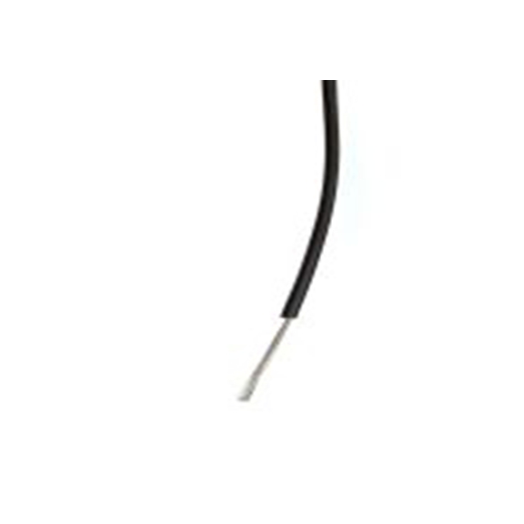 RS PRO,196-4322,黑色 单芯 设备电线 架空电缆, 0.75 mm², 500 m长 24/0.2 mm, 18 AWG 聚氯乙烯, 1500 V ac, 最高85 °C