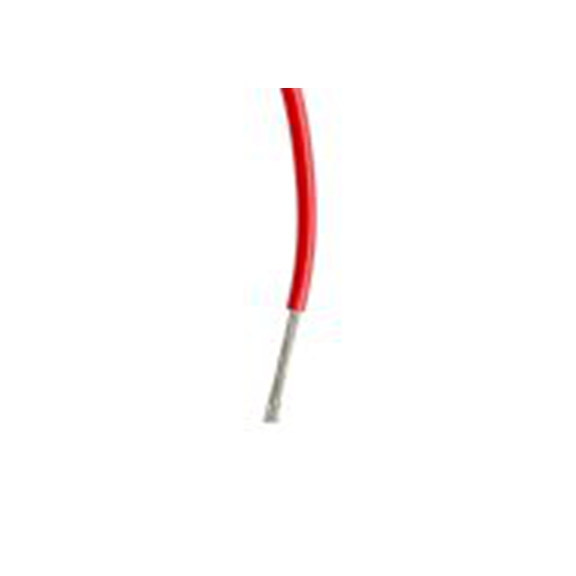 RS PRO,196-4341,红色 单芯 3 类设备电线 架空电缆, 0.75 mm², 100 m长 32/0.2 mm, 17 AWG 聚氯乙烯, 150 V ac, 最高85 °C