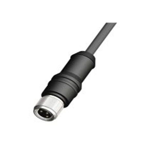 RS PRO,205-5987,RS PRO 传感器执行器电缆, 10 m长 3, 直向 母插转无端接, 聚氯乙烯 黑色护套, IP40, CBF系列