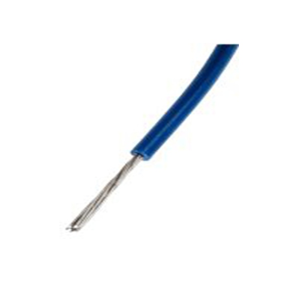 RS PRO,207-5283,蓝色 单芯 架空电缆, 0.52 mm², 100 m长 10/0.254 mm, 20 AWG 聚氯乙烯, 600 V, 最高105 °C, RS PRO系列