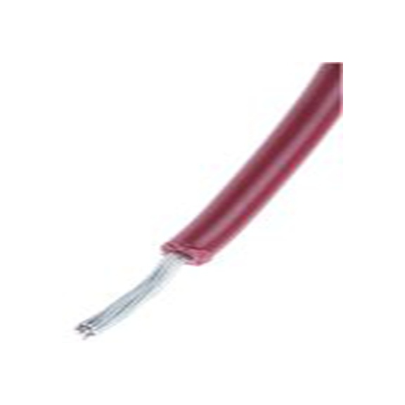 RS PRO,207-5284,红色 单芯 架空电缆, 0.52 mm², 100 m长 10/0.254 mm, 20 AWG 聚氯乙烯, 600 V, 最高105 °C, RS PRO系列