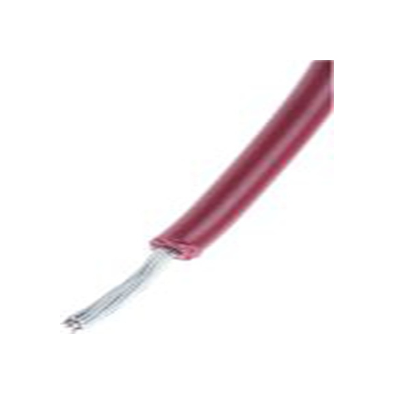 RS PRO,208-1103,红色 单芯 架空电缆, 1.32 mm², 30.5 m长 26, 16 AWG 聚氯乙烯, 300 V, 最高105 °C, 1569系列