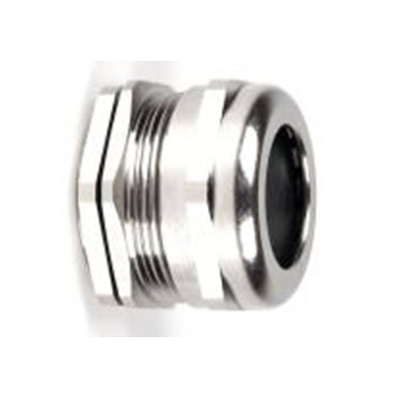 RS PRO,210-0602,镀镍黄铜 电缆接头, M25, 9 mm至16 mm线径, IP68, 金属 包括锁紧螺母