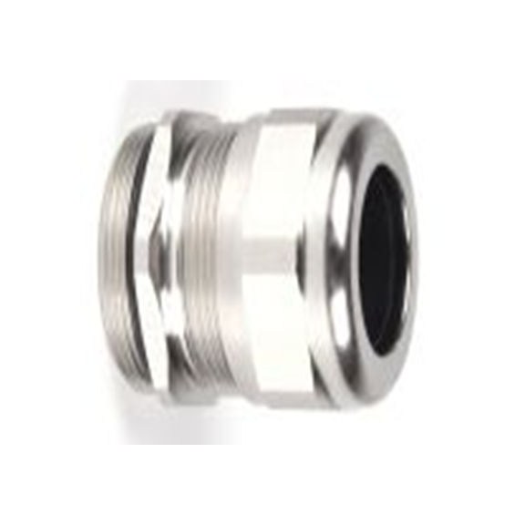 RS PRO,210-0606,镀镍黄铜 电缆接头, M32, 13 mm至20 mm线径, IP68, 金属 包括锁紧螺母