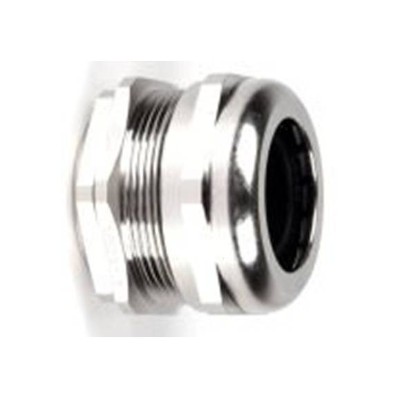 RS PRO,210-0609,镀镍黄铜 电缆接头, M32, 13 mm至20 mm线径, IP68, 金属 包括锁紧螺母