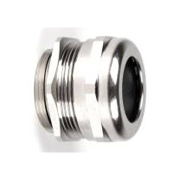 RS PRO,210-0621,镀镍黄铜 电缆接头, PG13.5, 6 mm至12 mm线径, IP68, 金属 包括锁紧螺母, SKINTOP MS-SC系列