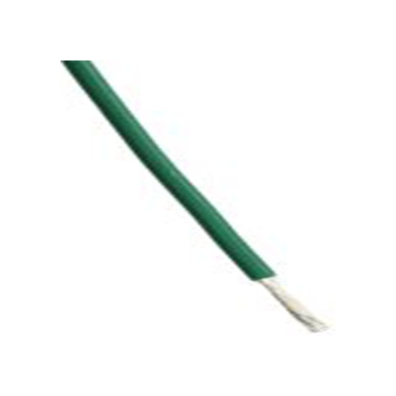 RS PRO,210-1258,绿色 测试引线 测试引线 架空电缆, 2.5 mm², 5 m长 462/0.08 mm 硅橡胶, 500 V (Volts), 最高200 °C