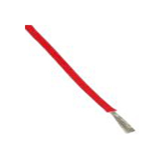 RS PRO,210-1264,红色 架空电缆, 1.5 mm², 25 m长 1 硅橡胶, 500 V, 最高200 °C