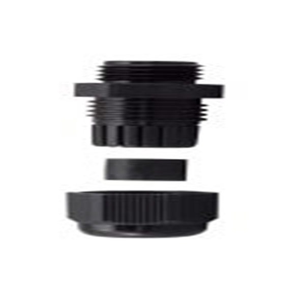 RS PRO,210-1317,尼龙 66 电缆接头, M12, 3 mm至6.5 mm线径, IP68, 黑色, KSS METRIC THREAD系列