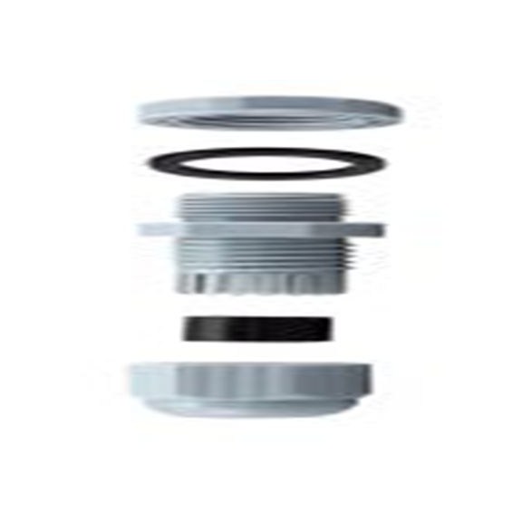 RS PRO,210-1332,尼龙 66 电缆接头, M25, 11 mm至17 mm线径, IP68, 灰色 包括锁紧螺母, KSS METRIC THREAD系列