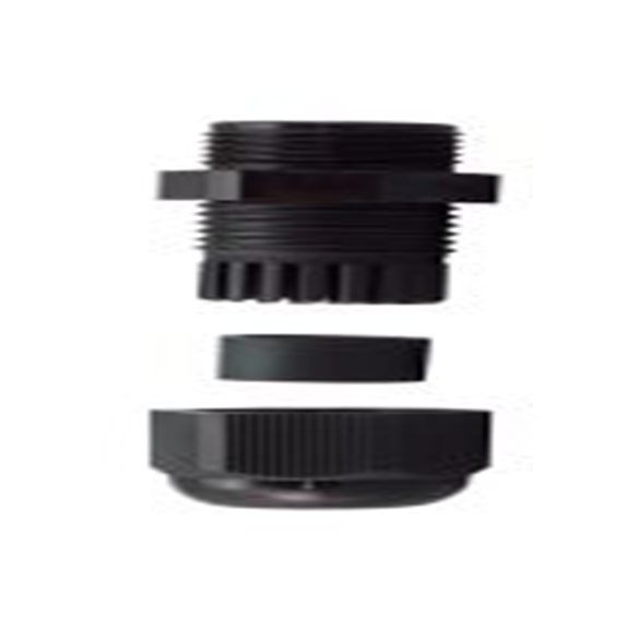 RS PRO,210-1350,尼龙 66 电缆接头, PG11, 5 mm至10 mm线径, IP68, 黑色, KSS PG THREAD (DIN STANDARD)系列