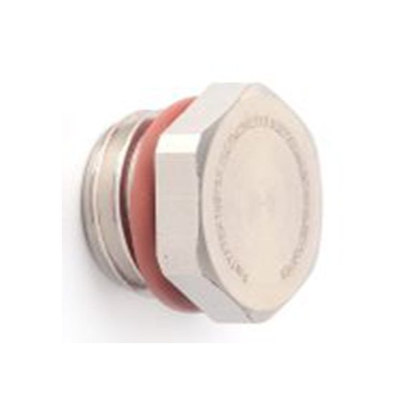 RS PRO,211-6788,镀镍黄铜 格兰头堵头, M12螺纹, 14 mm直径 螺纹, 金属, IP68, ATEX认证, 符合No, Ex-HSPM系列