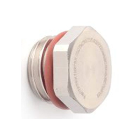 RS PRO,211-6789,镀镍黄铜 格兰头堵头, M16螺纹, 18 mm直径 螺纹, 金属, IP68, ATEX认证, 符合No, Ex-HSPM系列