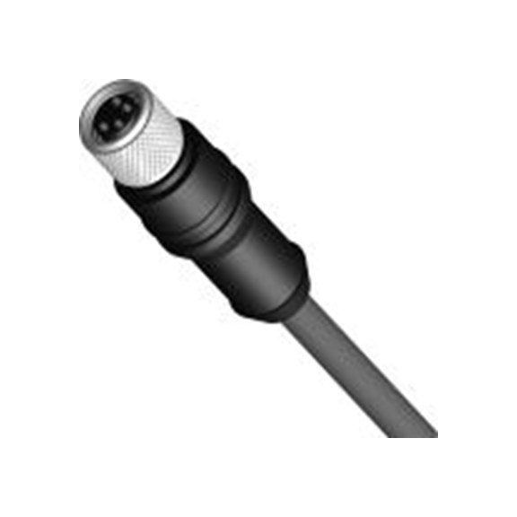 RS PRO,212-1697,RS PRO 传感器执行器电缆, 2 m长 4, 直向 母插转自由端 无端接, PU 黑色护套, IP40, CBF08系列