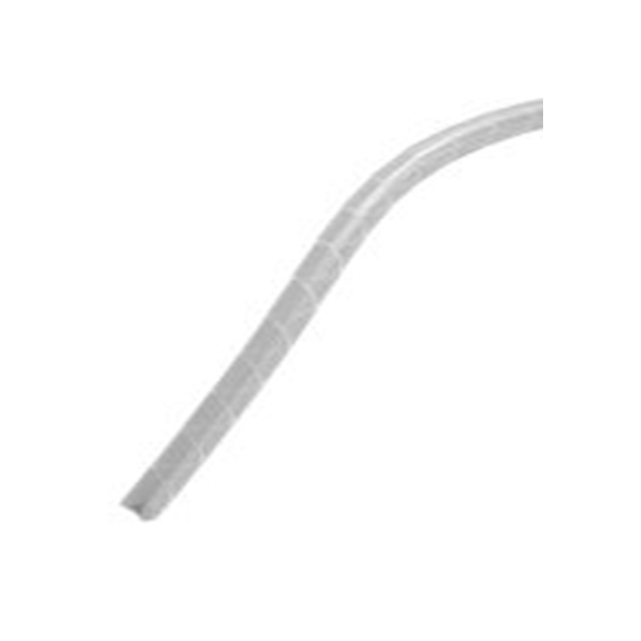 RS PRO,214-4065,聚乙烯 螺旋电缆包覆套, 天然色, 最大捆束32 mm 9 mm直径电缆 32 mm直径电缆, 0.85 mm壁厚, 25 m长, Spiral Wrapping Ba